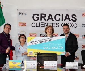 Recibe Cruz Roja Mexicana de la ciudad de Puebla, donativo para escuela de enfermería  