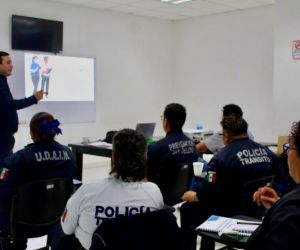 Mantiene policía de San Andrés Cholula capacitación continua 