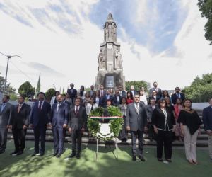 Ceremonia Conmemorativa del 493 Aniversario de la fundación de nuestra bella ciudad de Puebla